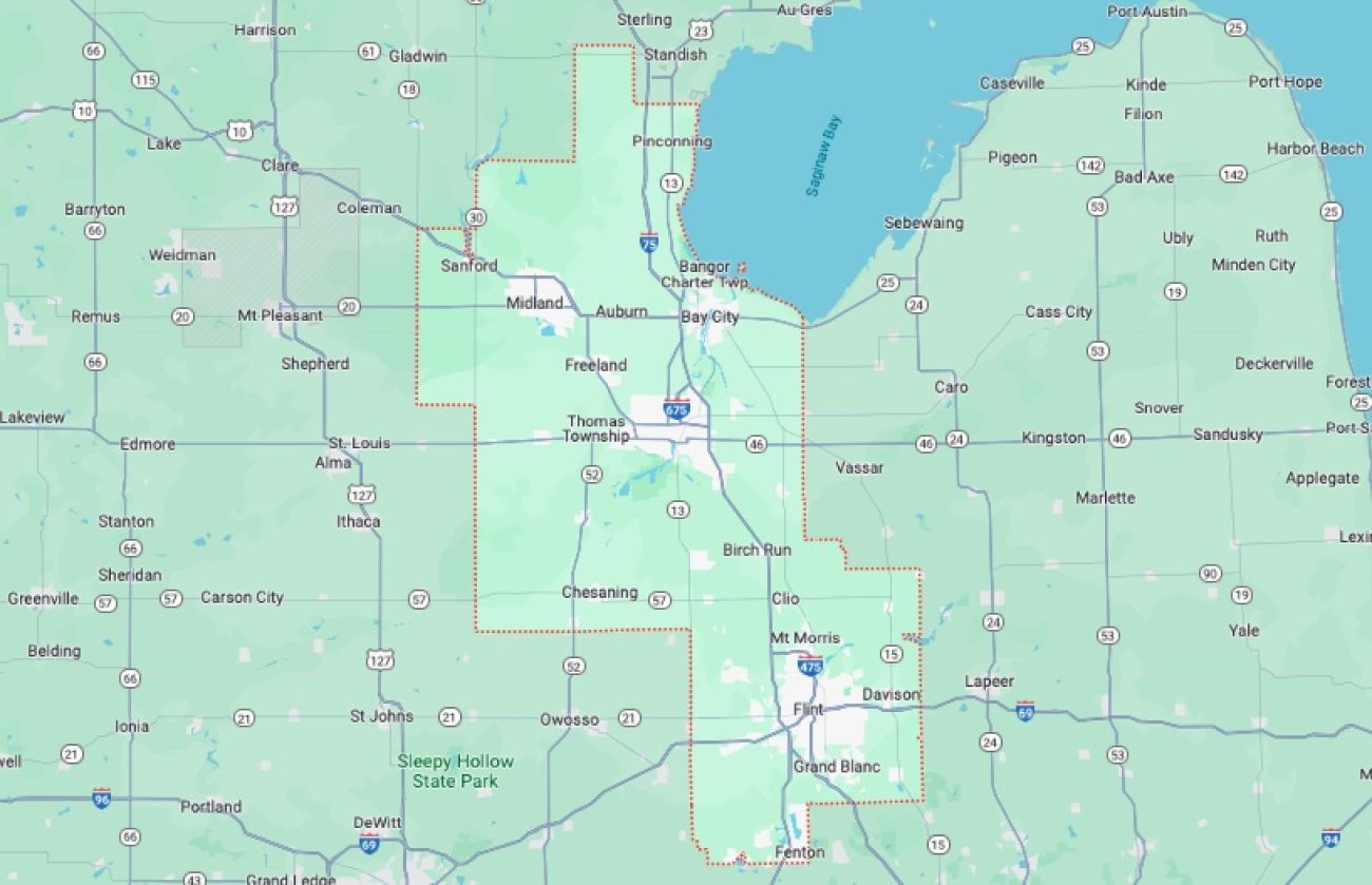 8th Congressional District map