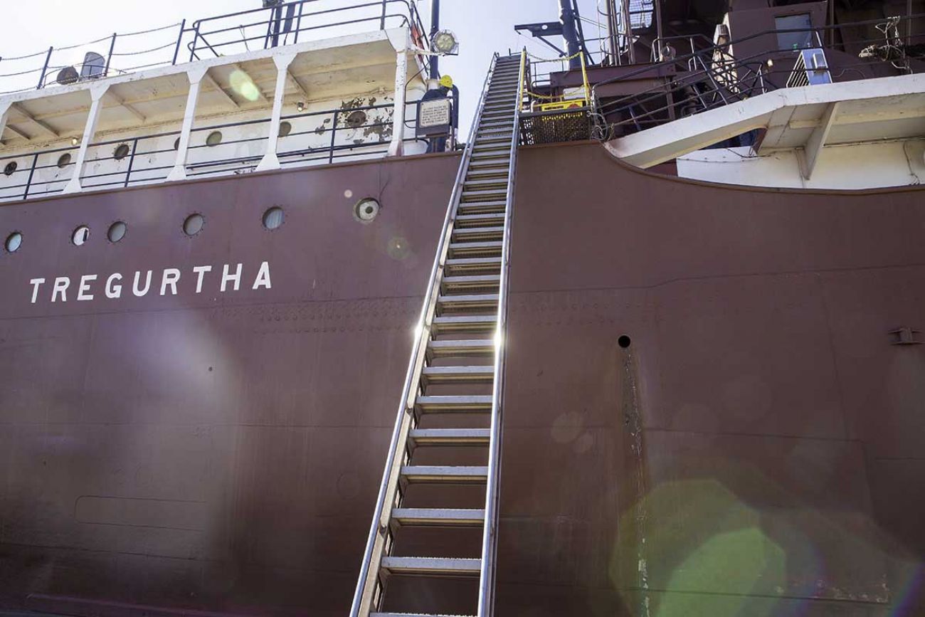 Great Lakes freighter Lee Tregurtha