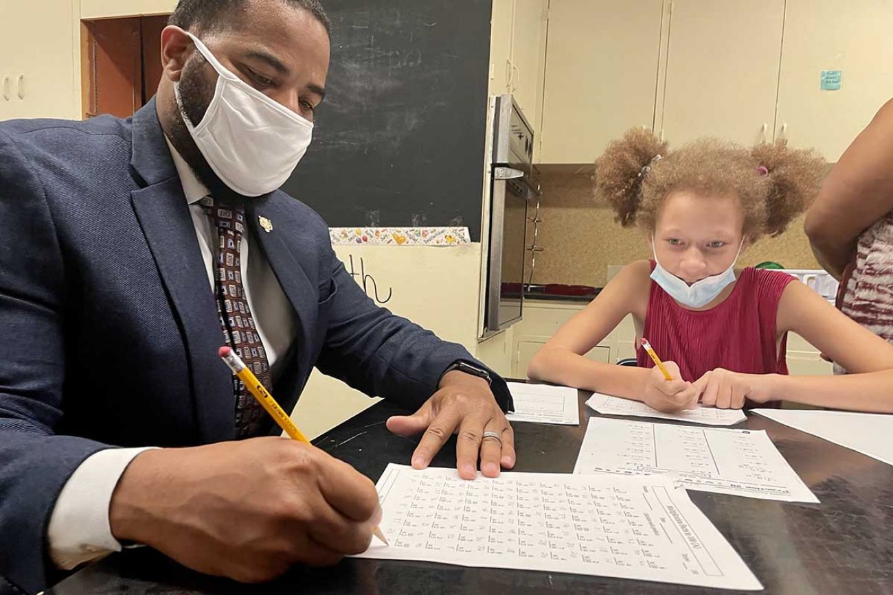 Benton Harbor Superintendent Andraé Townsel