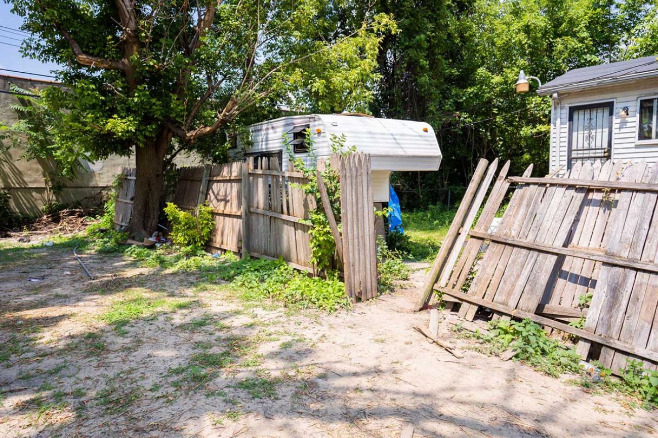 backyard camper