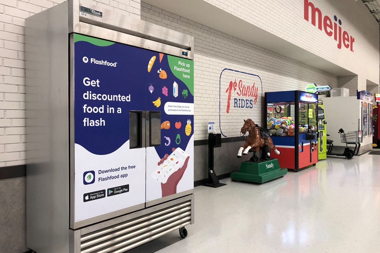 Flashfood fridges in Meijer 