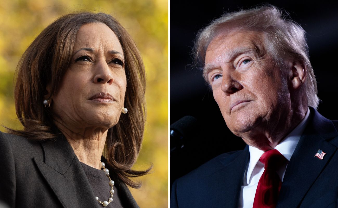 Kamala Harris and Donald Trump