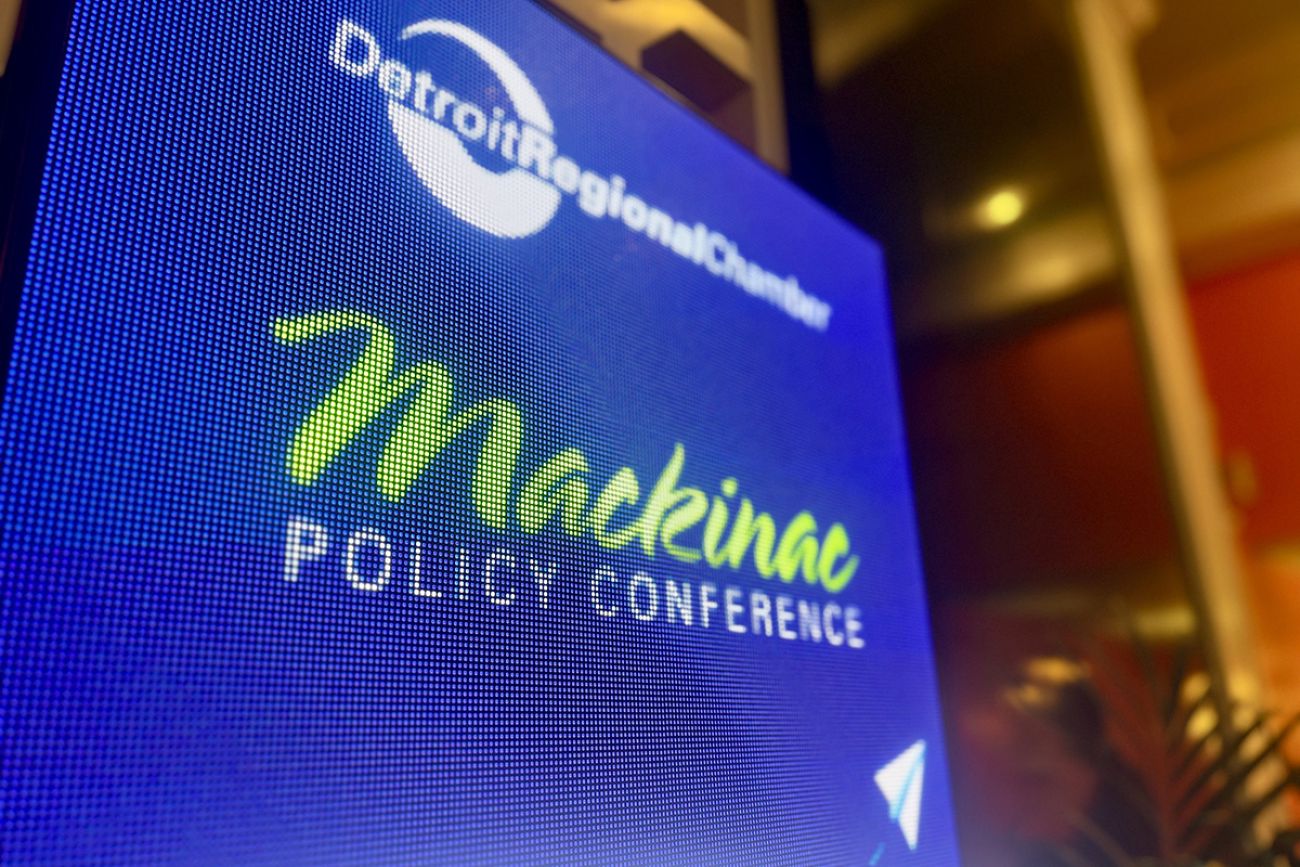 The Mackinac Policy Conference logo. 