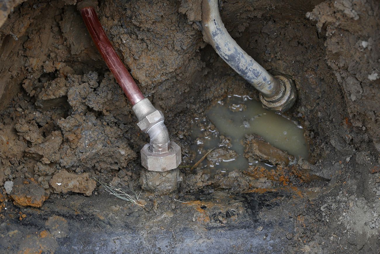 Two pipes. 