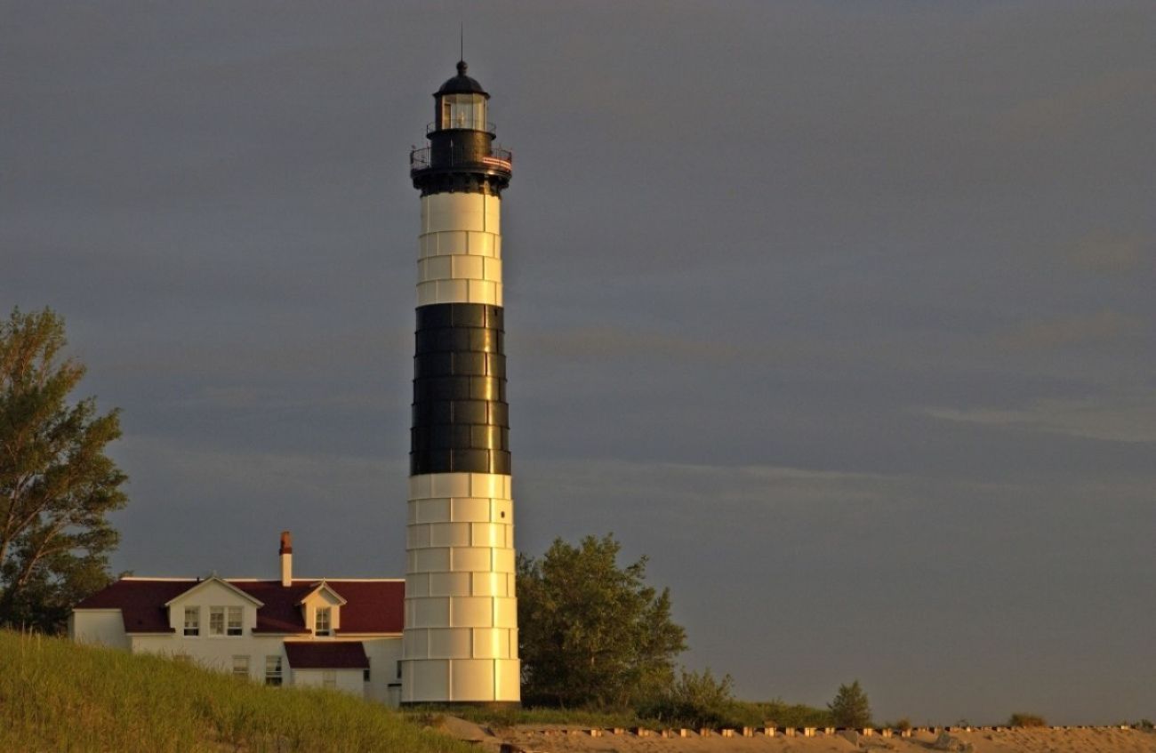 A lighthouse