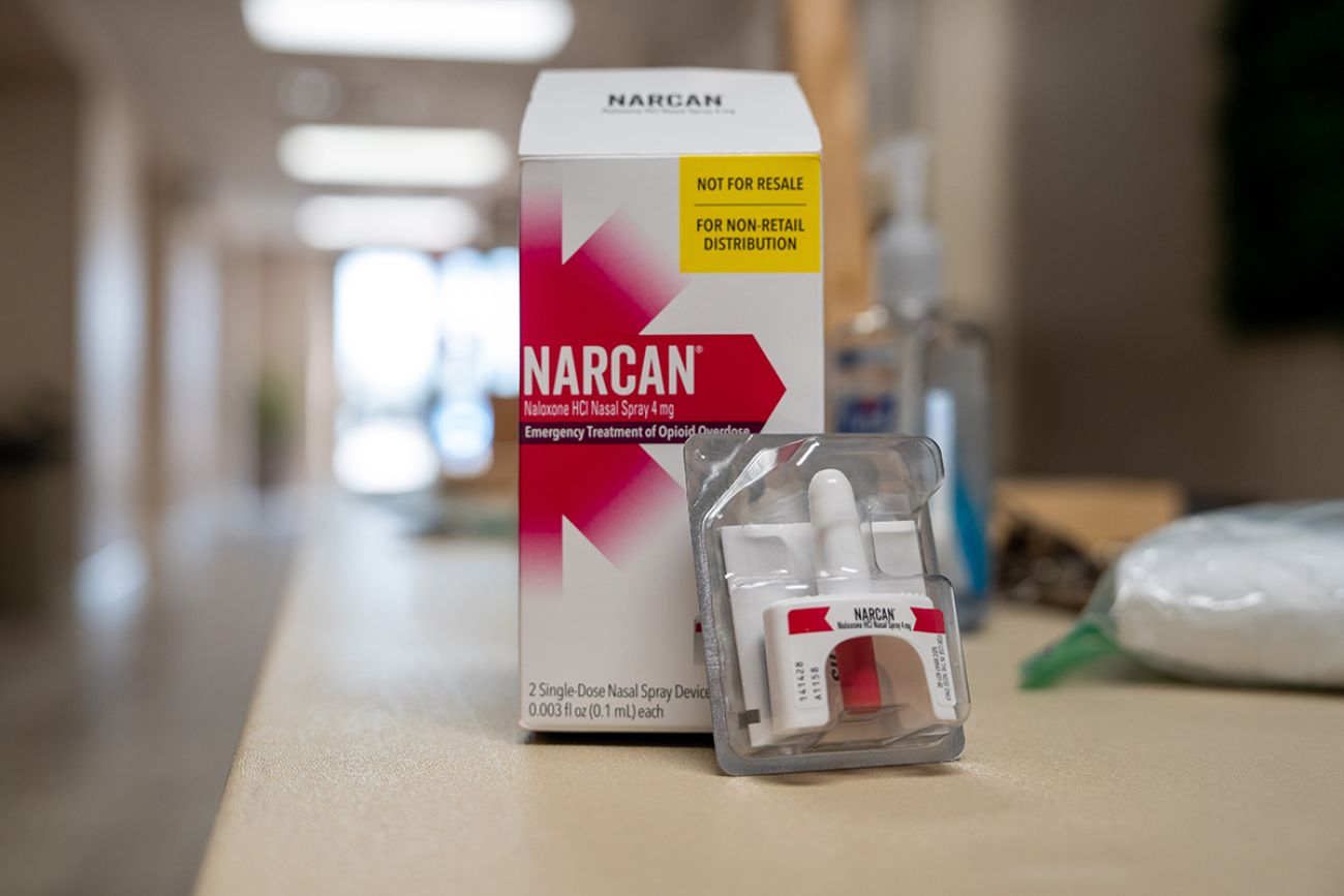 A box of Narcan.