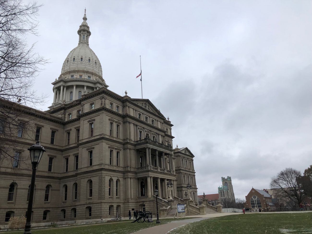 The Michigan State Capitol building