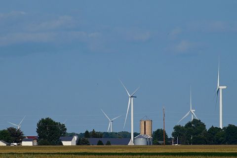 Wind tribunes in Michigan