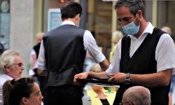 waiters at restaurant