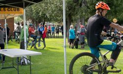 Bikers gather in Copper Harbor