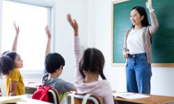 teacher in the classroom