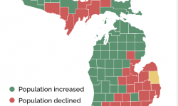 Michigan map