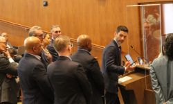 Andrew Cantor at Detroit City Council meeting