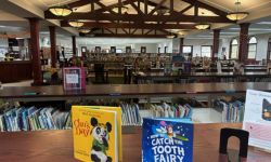 inside the Patmos Library in Ottawa County, Mich.