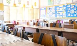 empty classroom