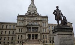 Michigan Capitol building in Lansing 