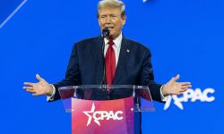 Former President Donald J. Trump speaks during CPAC Conference 2024 at Gaylord National Resort Convention Center in Washington DC on February 24, 2024