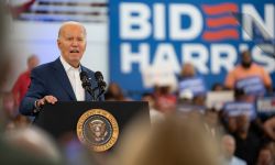 Joe Biden speaks in Detroit