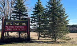 Big Rapids sign