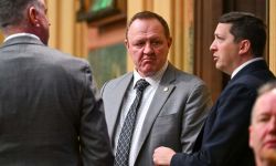 State Rep. Neil Friske in a grey suit