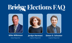 Blue Bridge Elections FAQ graphic