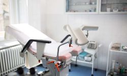 A gynecologist's office. 