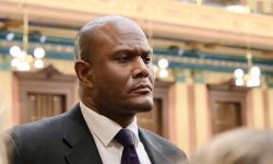 Joe Tate in the Michigan State Capitol.