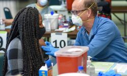 Vaccine given at EMU